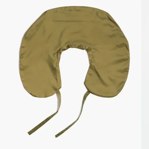 Madewell Travel Buddy Olive Green Women's Packable Puffer Jacket - Picture 3 of 7